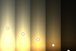 Earth's hazy atmosphere