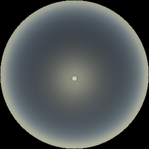 Earth's hazy atmosphere